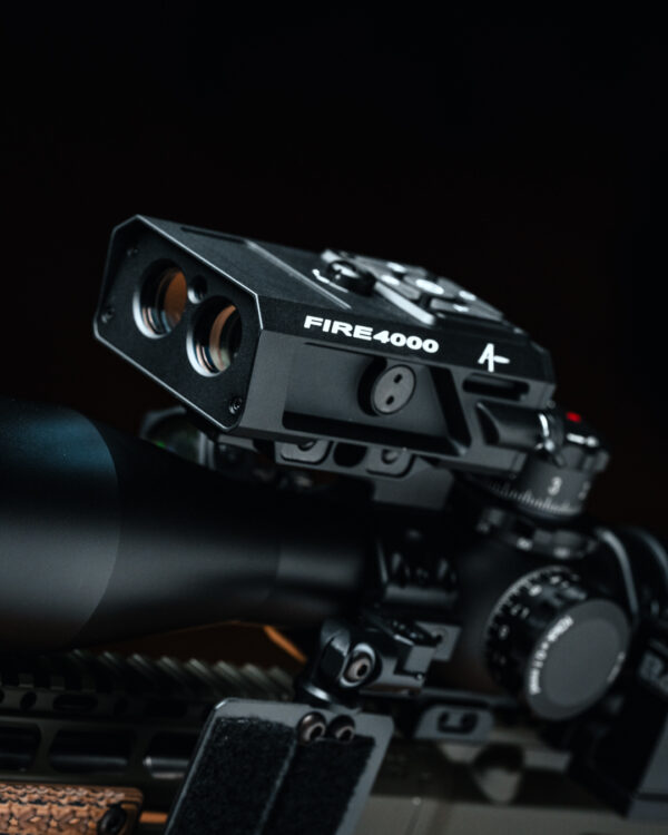 Tango FIRE4000 Weapon-Mounted Laser Range Finder – Applied Ballistics for Long-Range Shooting & Hunting